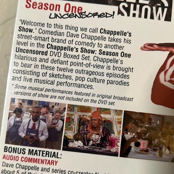 Chappelle’s Show Season 1 Uncensored! Unopened DVD - Picture 3 of 3